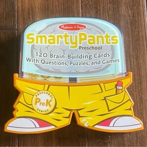 Melissa & Doug Smarty Pants Preschool Card Set Educational Activity